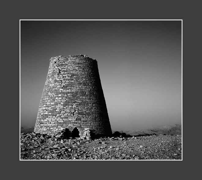 Tomb - Neolithic B & W Toned