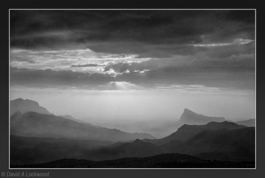 Rising mist - Jebel Shams