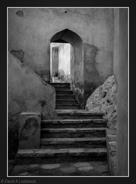 Nakhal Fort- steps