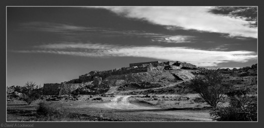 Archaeological site - Salut B&W