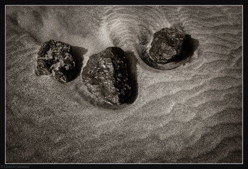 Three little stones