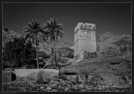 Abandoned fortified ruins.