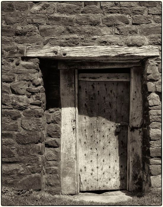 Door - Ludlow castle.