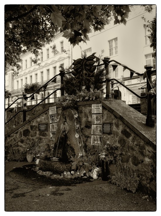 Decorated water fountain – Malvern.