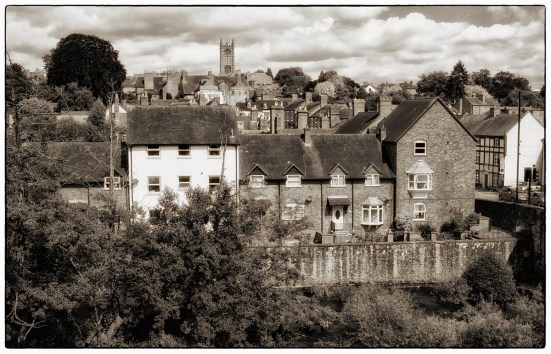 Ludlow town.